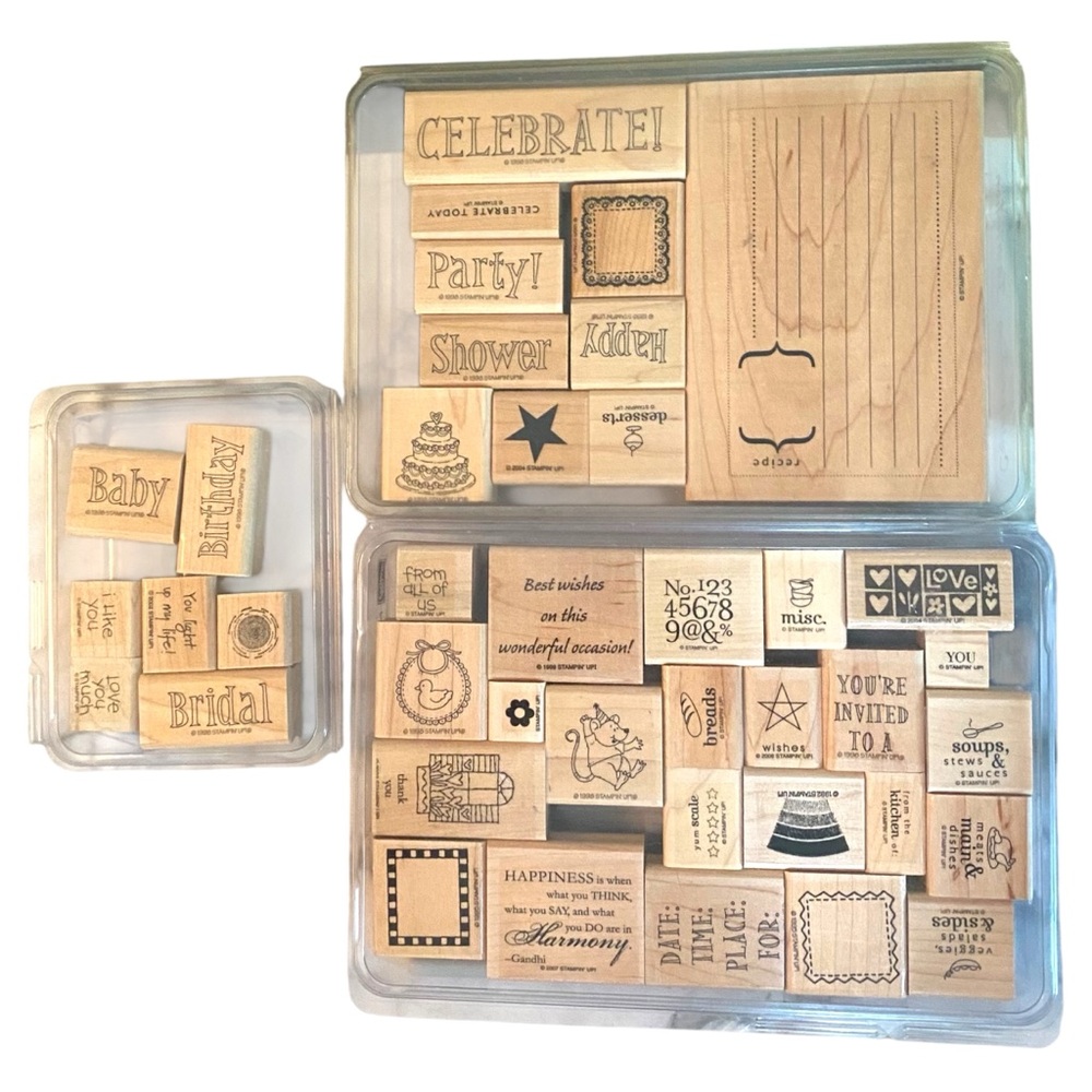 Three Stampin’ Up Stamp Sets